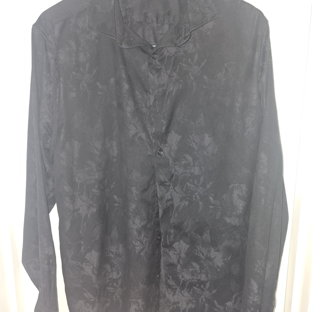 Murano Black Floral Shirt